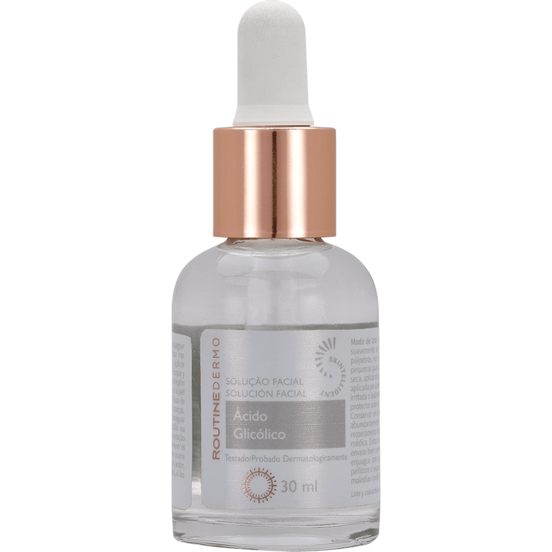 ÁCIDO GLICÓLICO | solución facial dermatológico exfoliante