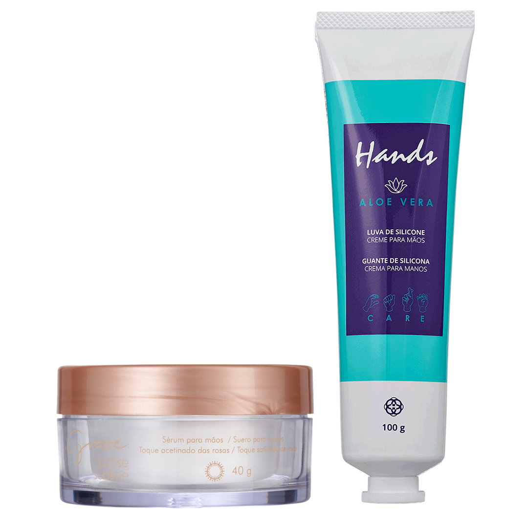 KIT MANOS DE PRINCESA | aloe y rosas