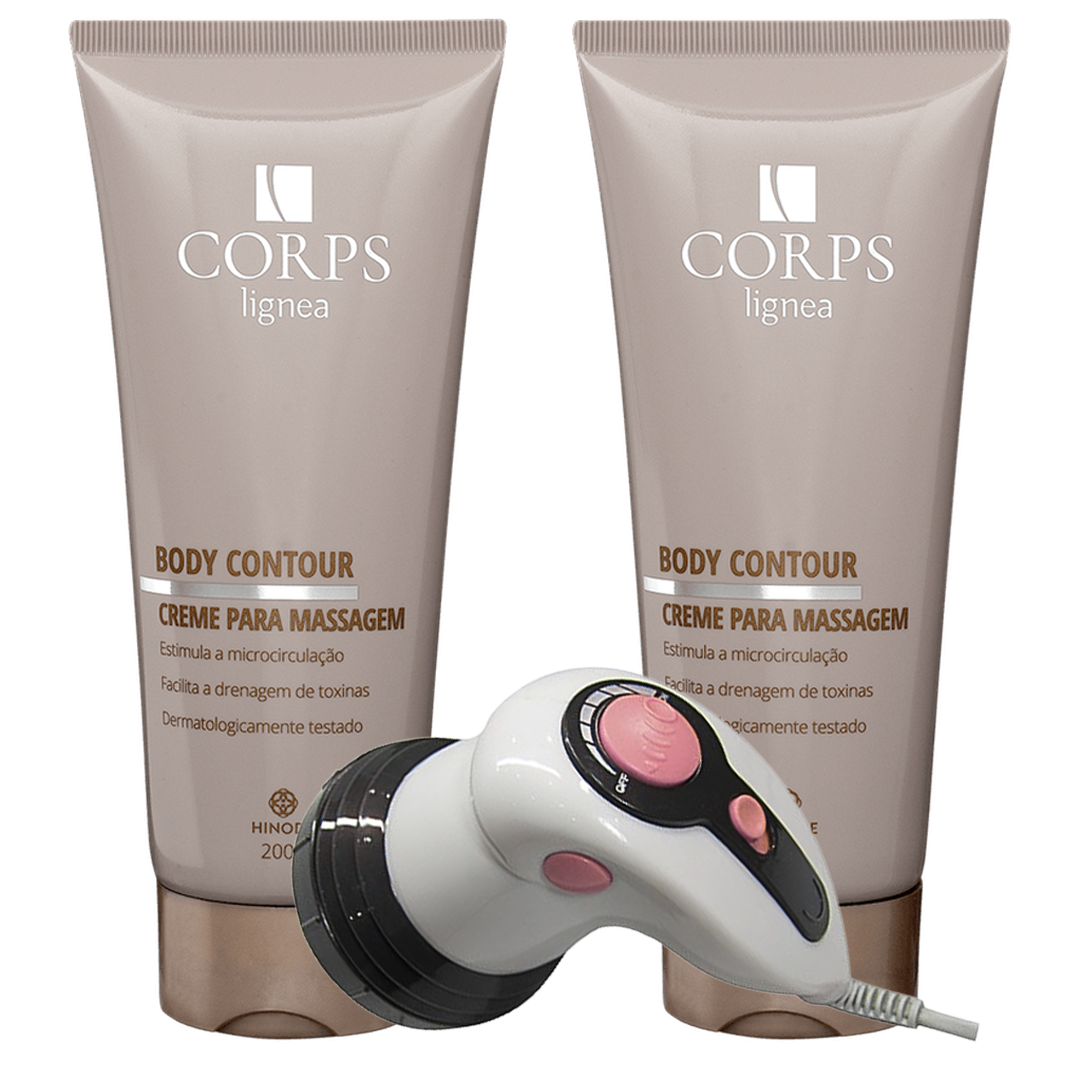 KIT SPA EN CASA | masajeador corporal + crema reafirmante