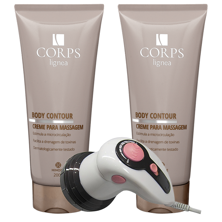 KIT SPA EN CASA | masajeador corporal + crema reafirmante